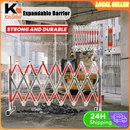 【COD】Stainless Steel Expandable Barrier Type Without Roller, Safety Fence Barrier, 3M 6M Telescopic 