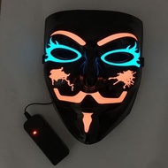 觀塘 出口高質 萬聖節 發光面具 3D立體發光面具 發光面具 LED Kwun tong Halloween mask #Cosplay #Party #MSL026