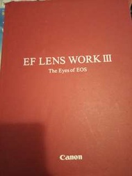攝影 佳能 鏡頭 書 Canon EF lens work III The eye of EOS Technical book 全新