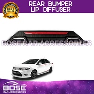 Toyota Vios Prime E / XE / XLE / J / G August 2018 2019 2020 2021 2022 2023 2024 Model BUMPER DIFFUS