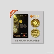 0.5g MAA Gold Bar 999