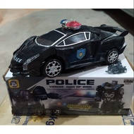 Police Car Transform Robot > Warrior Robot