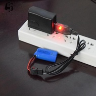 [Serenable] 7.4V USB Charging Cable 4-Pin LI Po Battery Backup Battery DC5V Short Circuit Protection