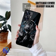 [ GT57 GOJO SANTORU ] Softcase REALME C55/C33/C31/C30/C61/C63/C65/C67 4G/C75 Case Glitter Mirror Sub