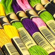 Thread for cross-stitch embroidery