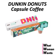 [Dunkin Donuts] Capsule Coffee for Nespresso (with Free-gift) Dunkin Coffee