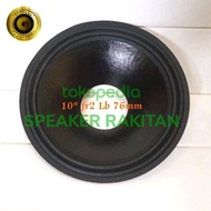 Daun speaker 10 inch lubang 3 inch coating