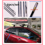 WIRA Perodua  Window Trim Chrome Lining Door Belt Moulding 4PCS