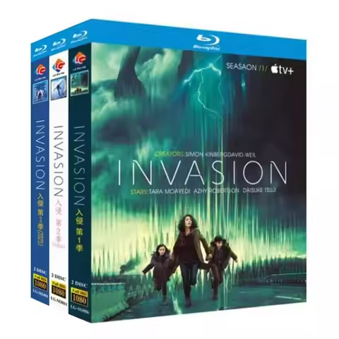 Invasion season 1-3 Blu-ray disc