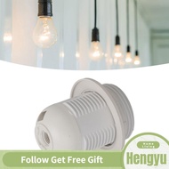hengyu GLOGLOW E27 Bulb Base Socket  Lamp Holder 10Pcs Easy to Install Use High Temperature Resistan