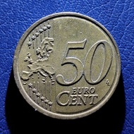 Koin Asing Euro 50 Cent Slovakia
