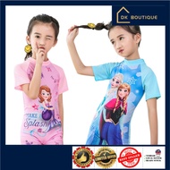 🔥 DK Boutique Cartoon Girl Kids Swimsuit Baby Swimming Suit Muslimah Swimwear