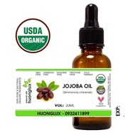 USDA Organic dầu Jojoba oil hữu cơ nguyên chất (Golden và Clear Jojoba)