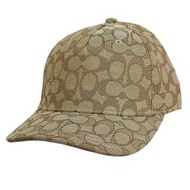 【W小舖】COACH CH400 咖啡色 帽子 棒球帽 平沿帽 遮陽帽-全新真品現貨在台