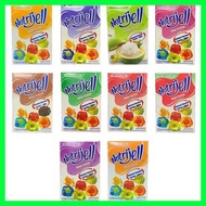 Nutrijell Plain Cincau Jeruk Leci Mangga Melon Strawberry Anggur Kelapa Muda Coklat Var - Strawberry