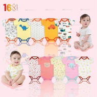 Baju Raya 5pcs Baby Newborn Romper for Girl and Boy Clothing Set Cute Baju Baby (RANDOM DESIGN)