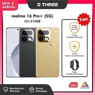 realme 16 Pro+ 5G (12+512GB) Gold / Grey