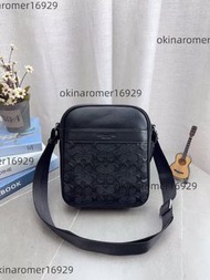 COACH 蔻馳 Heritage 經典標誌二合一男包