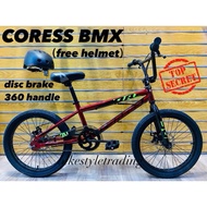 CORESS BMX BASIKAL BUDAK 20inch/Basikal budak 7-10tahun/Basikal bmx/Basikal kanak-kanak/Kids bicycle