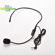 [spring-t] Vocal Wired Headset Microphone microfono For Voice Amplifier Speaker Mike new