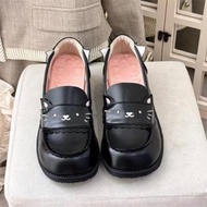 Preppy Casual Mary Jane Leather Shoes - Perfect for School Uniforms