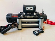 วินท์ไฟฟ้า Winch ขนาด 12000 ปอร์น มอเตอร์ 6.5Hp แบบสลิง ยาว 28 M ยี่ห้อ ADM รับประกัน 1 ปี