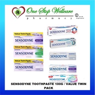 SENSODYNE UBAT GIGI 100G / PEK KEMBAR NILAI / SENSODYNE TOOTHPASTE 100G / VALUE TWIN PACK