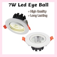 7W Led Eye Ball Led Spotlight Ceiling Light DownLight