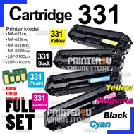 CRG331 Full Set Compatible Cano* Cartridge 331 Cano*331 MF621 MF628 MF621cn MF628cw MF8210cn MF8280C