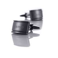 Personalized Cufflinks Black Cuff link For Mens Shirt Cufflink Men Engraving Anniversary Best Man Su