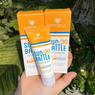 NEW EMINA Sunscreen Sun Battle - Sunscreen Emina Sunbatte 23ml and 50ml Brightening Facial