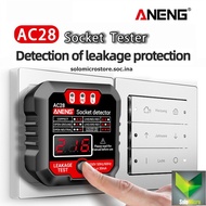 ANENG Smart Socket Tester Detector Digital Display EU Plug