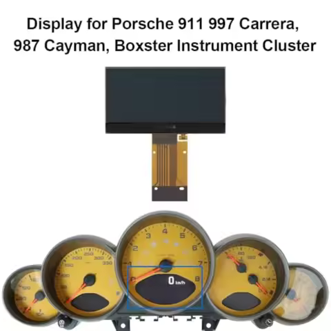Replacement Speedometer Instrument Display for Porsche 987 For Cayman and For Boxster Models 2005 20
