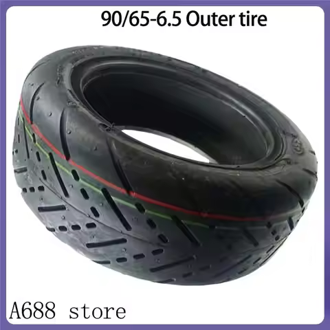 High quality 90/65-6.5 tire rubber, high-quality CST inner and outer tires, tubeless electric scoote