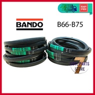 BANDO V Belt B66 B67 B68 B69 B70 B71 B72 B73 B74 B75 Bando V Belt - 100% ORIGINAL