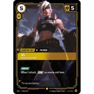 UNL_176a VI, PEACEKEEPER Order * Riftbound TCG - Unleashed * Champion unit Showcase AA