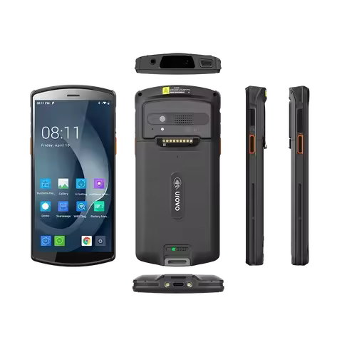 2026/Urovo DT50S handheld android pda 5.7 inch 4G Nfc Rfid pda Barcode Sannner Data Collector termin