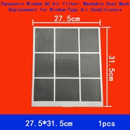 Panasonic Window AC Air Filter 31.5x27.5cm - Washable Dust Mesh Screen for Window-Type Air Condition