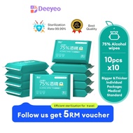 Deeyeo 75% Alcohol Wipes 100 Pcs（Special for pregnant and infants）
