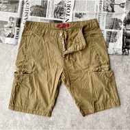 Cargo shorts z a r black brown size 34