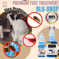 Blue Ubat Kutu Kucing Ubat Kutu Kucing Paling Berkesan Earmited Drop Cat Kutu Telinga Kucing跳蚤 猫 狗