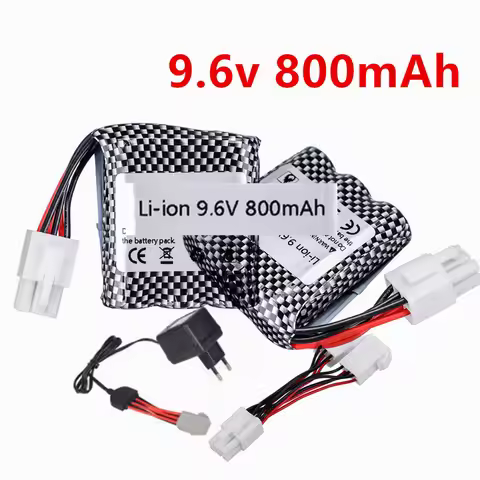 9115 9116 Battery 800mAh 9.6V 16500 Lithium Batteries S911 S912 Rechargeable battery for toys Car