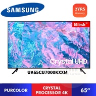 Samsung 65 Inch 4K UHD SMART LED TV (2023) UA65CU7000KXXM