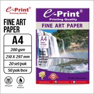 [E-Print] Fine Art Paper A4 200Gsm