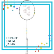 YONEX NanoFlare 700 Play Badminton Racket (Silver/Sky Blue) (4UG5)