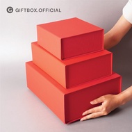 Gift box-Magnetic foldable-Red Birthday Premium (01s061 01m061 01l061)