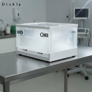 [Dickly] Oxygen Chamber Portable Pet Medical Mist Box Breathable Foldable Animal Recovery Cage for C