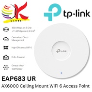 TP-LINK EAP653 UR AX3000 / EAP683 UR AX6000 CEILING MOUNT WI-FI 6 ACCESS POINT WITH OMADA MESH TECH 