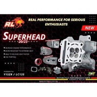 RED LEO V3 RACING HEAD LC135 Y15ZR 19/22 20/23 22/25 23/26 24/27 25/28 26/29 ESR MOTOR REDLEO