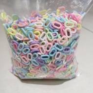 1pon Plastic Chain 0 Thick mix color - Plastic chain - Color chain - Connecting chain - Chain Beads